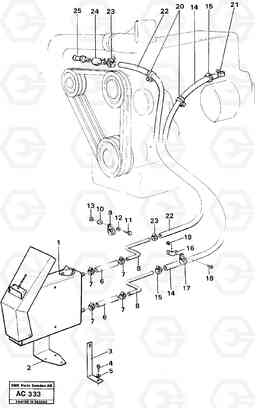 81307 Engine heater Uwe L70 L70 S/N 7401- / 60501- USA, Volvo Construction Equipment