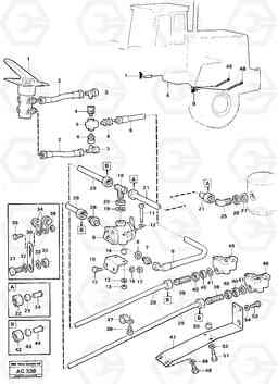 21383 Trailer brake control L70 L70 S/N 7401- / 60501- USA, Volvo Construction Equipment