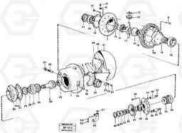 62127 Final drive, front L150/L150C VOLVO BM VOLVO BM L150/L150C SER NO - 2767/- 60708, Volvo Construction Equipment