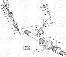 28966 Differential lock L150/L150C VOLVO BM VOLVO BM L150/L150C SER NO - 2767/- 60708, Volvo Construction Equipment