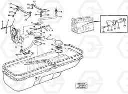 61309 Lubricating system. L150/L150C VOLVO BM VOLVO BM L150/L150C SER NO - 2767/- 60708, Volvo Construction Equipment