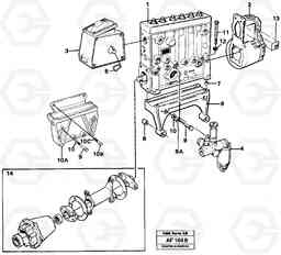 20724 Injection pump with drive L150/L150C VOLVO BM VOLVO BM L150/L150C SER NO - 2767/- 60708, Volvo Construction Equipment