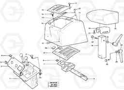 58342 Servo valve with fitting parts L150/L150C VOLVO BM VOLVO BM L150/L150C SER NO - 2767/- 60708, Volvo Construction Equipment