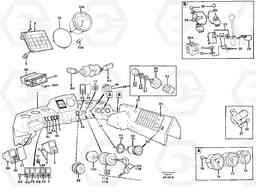 97623 Instruments panel L150/L150C VOLVO BM VOLVO BM L150/L150C SER NO - 2767/- 60708, Volvo Construction Equipment
