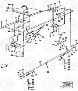 88533 Engine cover L150/L150C VOLVO BM VOLVO BM L150/L150C SER NO - 2767/- 60708, Volvo Construction Equipment