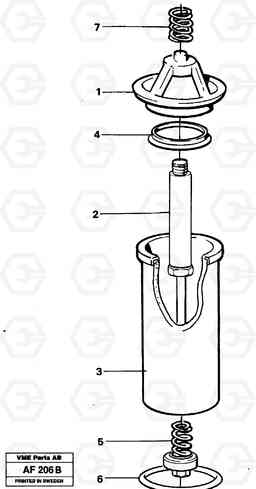 67519 Filter L150/L150C VOLVO BM VOLVO BM L150/L150C SER NO - 2767/- 60708, Volvo Construction Equipment