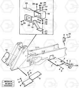 44188 Protecting plates L150/L150C VOLVO BM VOLVO BM L150/L150C SER NO - 2767/- 60708, Volvo Construction Equipment