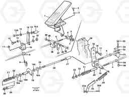 45560 Regulator control L150/L150C VOLVO BM VOLVO BM L150/L150C SER NO - 2767/- 60708, Volvo Construction Equipment