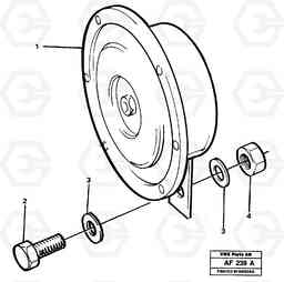 12979 Compressor horn L150/L150C VOLVO BM VOLVO BM L150/L150C SER NO - 2767/- 60708, Volvo Construction Equipment