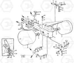 97829 Footbrake valve with connectors L150/L150C VOLVO BM VOLVO BM L150/L150C SER NO - 2767/- 60708, Volvo Construction Equipment