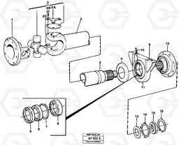 5834 Propeller shaft L150/L150C VOLVO BM VOLVO BM L150/L150C SER NO - 2767/- 60708, Volvo Construction Equipment