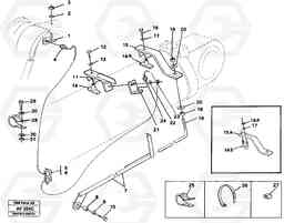 62125 Boom kickout and bucket positioner. L150/L150C VOLVO BM VOLVO BM L150/L150C SER NO - 2767/- 60708, Volvo Construction Equipment