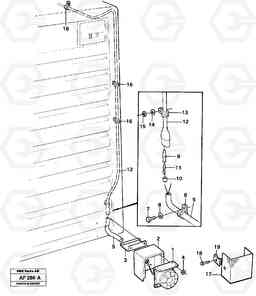 12980 Back-up warning unit. L150/L150C VOLVO BM VOLVO BM L150/L150C SER NO - 2767/- 60708, Volvo Construction Equipment