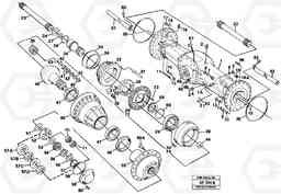 81502 Planet shaft, rear L150/L150C VOLVO BM VOLVO BM L150/L150C SER NO - 2767/- 60708, Volvo Construction Equipment