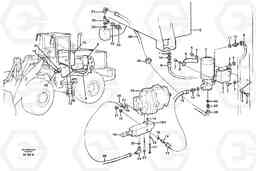 45732 Secondary steering system. L150/L150C VOLVO BM VOLVO BM L150/L150C SER NO - 2767/- 60708, Volvo Construction Equipment