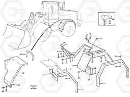 77614 Extended fender. L150D, Volvo Construction Equipment