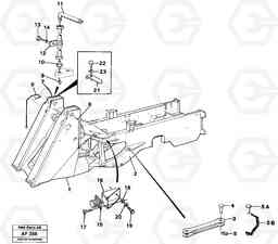 40192 Frame L150/L150C VOLVO BM VOLVO BM L150/L150C SER NO - 2767/- 60708, Volvo Construction Equipment