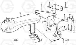 24819 CDC - steering, plate details. L150/L150C VOLVO BM VOLVO BM L150/L150C SER NO - 2767/- 60708, Volvo Construction Equipment
