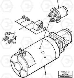 5868 Pump unit. L150/L150C VOLVO BM VOLVO BM L150/L150C SER NO - 2767/- 60708, Volvo Construction Equipment