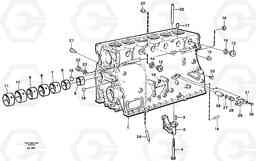 97988 Cylinder block L150/L150C VOLVO BM VOLVO BM L150/L150C SER NO - 2767/- 60708, Volvo Construction Equipment