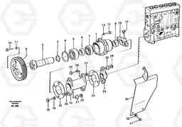 41231 Pump drive. L150/L150C VOLVO BM VOLVO BM L150/L150C SER NO - 2767/- 60708, Volvo Construction Equipment