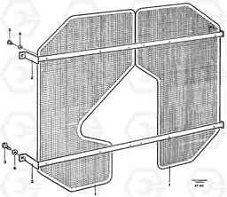 41232 Fan guard. L150/L150C VOLVO BM VOLVO BM L150/L150C SER NO - 2767/- 60708, Volvo Construction Equipment