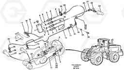 39020 Distribution block, F. L150/L150C VOLVO BM VOLVO BM L150/L150C SER NO - 2767/- 60708, Volvo Construction Equipment