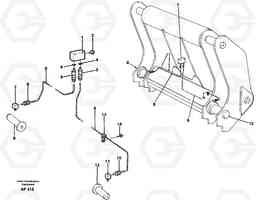 39022 Distribution block, G. L150/L150C VOLVO BM VOLVO BM L150/L150C SER NO - 2767/- 60708, Volvo Construction Equipment
