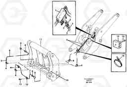 68807 Central lubrication for tool bar. L150/L150C VOLVO BM VOLVO BM L150/L150C SER NO - 2767/- 60708, Volvo Construction Equipment