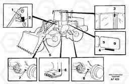 10606 Product identification plate L150/L150C VOLVO BM VOLVO BM L150/L150C SER NO - 2767/- 60708, Volvo Construction Equipment