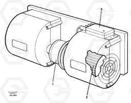 28124 Fan L50B/L50C VOLVO BM VOLVO BM L50B/L50C SER NO - 10966, Volvo Construction Equipment