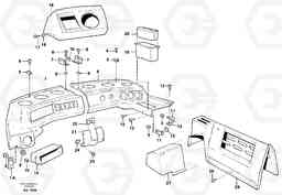 95437 Instrument panel L50B/L50C VOLVO BM VOLVO BM L50B/L50C SER NO - 10966, Volvo Construction Equipment