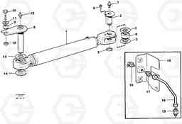 54144 Hydraulic cylinder, assembly L50B/L50C VOLVO BM VOLVO BM L50B/L50C SER NO - 10966, Volvo Construction Equipment