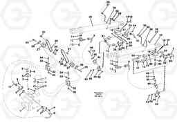 20856 Hydraulic system: Lift function L50B/L50C VOLVO BM VOLVO BM L50B/L50C SER NO - 10966, Volvo Construction Equipment