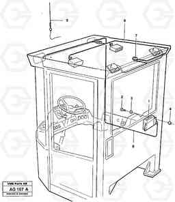 5390 Electrical system: Radio L50B/L50C VOLVO BM VOLVO BM L50B/L50C SER NO - 10966, Volvo Construction Equipment