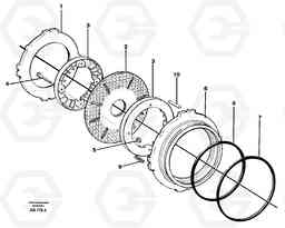 29992 Disc brake L50B/L50C VOLVO BM VOLVO BM L50B/L50C SER NO - 10966, Volvo Construction Equipment