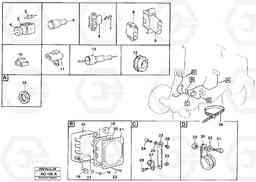 24526 Cable harness Front L50B/L50C VOLVO BM VOLVO BM L50B/L50C SER NO - 10966, Volvo Construction Equipment