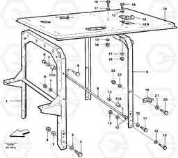 41751 Engine cover L50B/L50C VOLVO BM VOLVO BM L50B/L50C SER NO - 10966, Volvo Construction Equipment