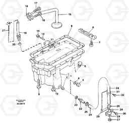 84739 Oil sump L50B/L50C VOLVO BM VOLVO BM L50B/L50C SER NO - 10966, Volvo Construction Equipment