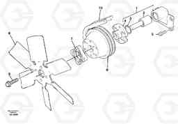 29693 Fan and fan housing L50B/L50C VOLVO BM VOLVO BM L50B/L50C SER NO - 10966, Volvo Construction Equipment