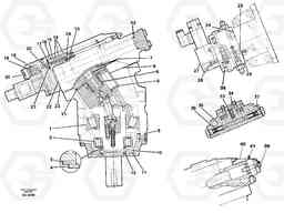 96491 Hydraulic motor L50B/L50C VOLVO BM VOLVO BM L50B/L50C SER NO - 10966, Volvo Construction Equipment