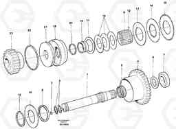 41372 Coupling L50B/L50C VOLVO BM VOLVO BM L50B/L50C SER NO - 10966, Volvo Construction Equipment