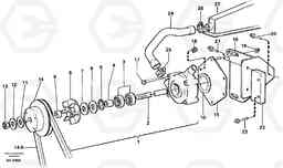 51780 Extra water pump L50B/L50C VOLVO BM VOLVO BM L50B/L50C SER NO - 10966, Volvo Construction Equipment