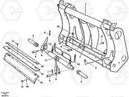 11999 Attachment bracket L50B/L50C VOLVO BM VOLVO BM L50B/L50C SER NO - 10966, Volvo Construction Equipment