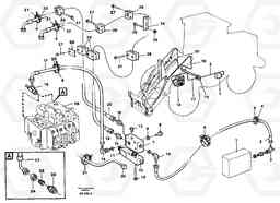 54062 Hydraulic system; attachment bracket L50B/L50C VOLVO BM VOLVO BM L50B/L50C SER NO - 10966, Volvo Construction Equipment