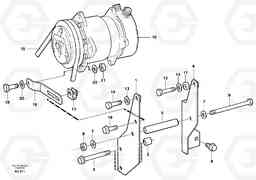 54028 Compressor, assembly L50B/L50C VOLVO BM VOLVO BM L50B/L50C SER NO - 10966, Volvo Construction Equipment