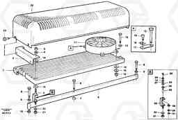 65466 Condenser, assembly L50B/L50C VOLVO BM VOLVO BM L50B/L50C SER NO - 10966, Volvo Construction Equipment