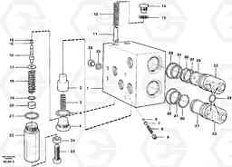 29805 Valve, L50B/L50C VOLVO BM VOLVO BM L50B/L50C SER NO - 10966, Volvo Construction Equipment