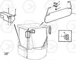 28034 Interior components L50B/L50C VOLVO BM VOLVO BM L50B/L50C SER NO - 10966, Volvo Construction Equipment