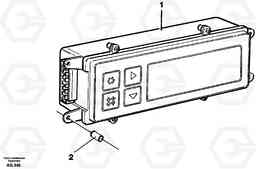 28453 Display panel L50B/L50C VOLVO BM VOLVO BM L50B/L50C SER NO - 10966, Volvo Construction Equipment